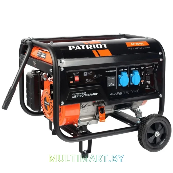 Бензиновый генератор Patriot GP 3810L